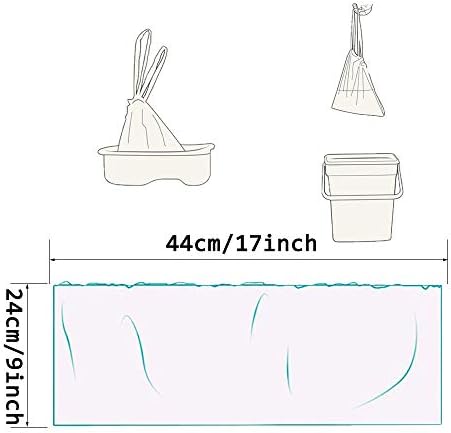 100 Pack Potty Chair Liners Disposable,Drawstring Training Toilet Seat Liner Bags Cleaning Bag for Kids Toddlers Outdoors Travel