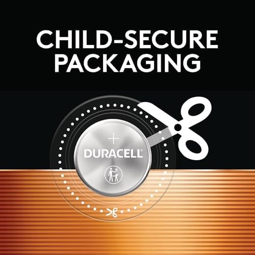 Duracell CR2025 3V Lithium Battery, 2 Count, Key Fob & Watch & Car Remote
