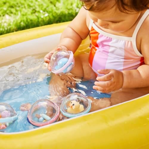 Munchkin Duck Inflatable Baby Bathtub, White Hot Heat Alert