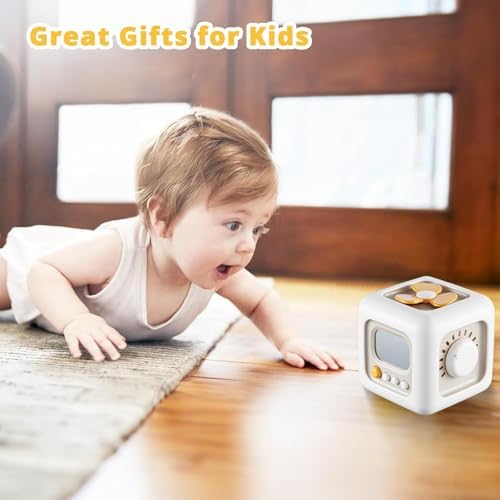 SOCBTNSO Montessori Busy Cube Travel Toy for Toddlers