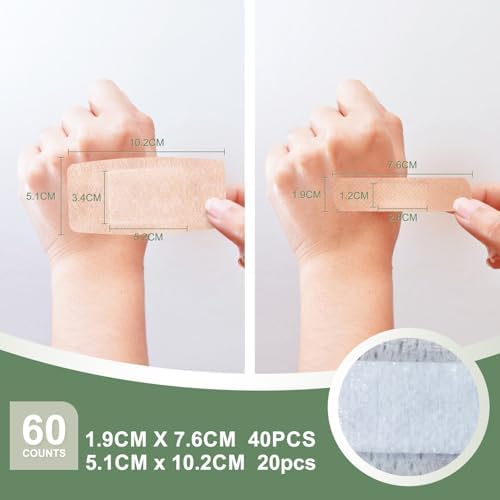 Hysimedy Silicone Bandages for Sensitive Skin Variety Pack Large and Small
