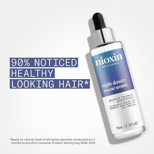 Nioxin Hair Night Density Rescue Serum + Density Defend Diamax Advanced