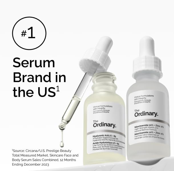 The Ordinary Balancing & Clarifying Serum, Multi-Active Solution for Oil Control and Pore Refinement, 1 Fl Oz