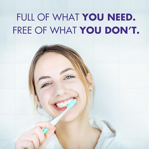 ARM & HAMMER Essentials Fluoride-Free Toothpaste, Clean Mint, 4.3oz, 4-Pack