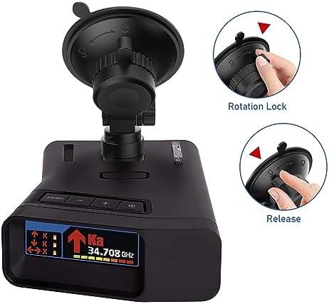 for Uniden Radar Detector Mount,Windshield &Dashboard Suction Cup Bracket