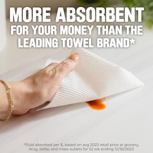 Scott Paper Towels, Choose-A-Sheet, 2 Double Rolls = 4 Regular Rolls (100 Sheets Per Roll)