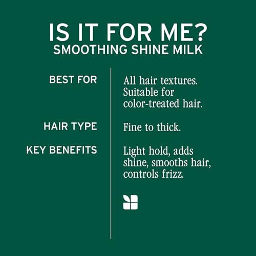 Biolage Smooth Shine Milk Leave-In Spray – Smoothing, 8.5 fl oz