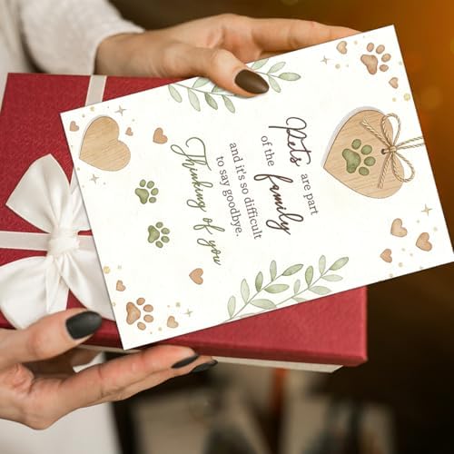 Pet Sympathy Card, Pet Loss Card for Dog Cat