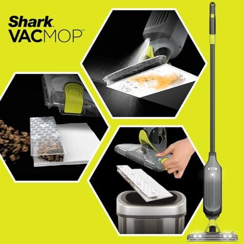 Shark VACMOP Disposable Hard Floor Pad Refills, 46 Count, VMP46