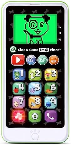 LeapFrog Chat and Count Emoji Phone, Green