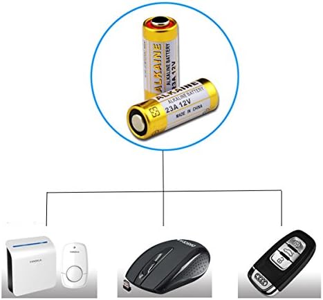 LiCB A23 12V Alkaline 23A Batteries (10-Pack)