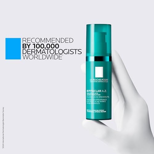 La Roche-Posay Effaclar A.Z. Acne Face Gel with Azelaic Acid, 1.35oz