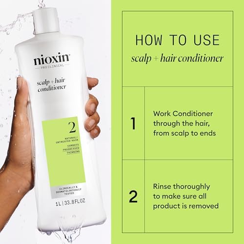 NIOXIN System 2 Scalp Care | Conditioner | Hair Thickening For Natural Hair