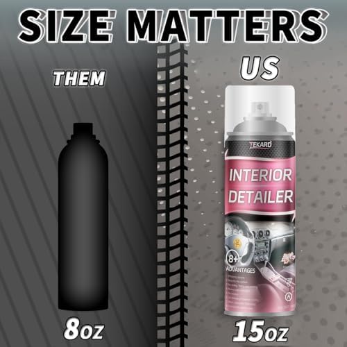 Fine-Mist Interior Detailer Spray, Car Interior Cleaner, 2 x 15 oz