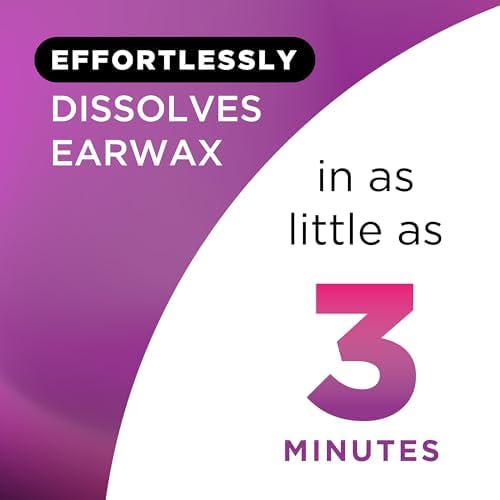 LIPO Earwax Removal Kit, Ear Wax Drops with Bulb Syringe & Plugs
