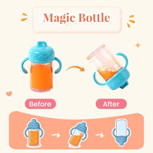 BABESIDE 9 Pcs Baby Doll Accessories with Storage Bag for 12-15 Inch Dolls