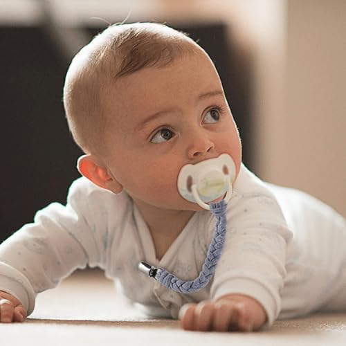 25 PCS 1" Suspender Clips Metal Pacifier Clip Holder
