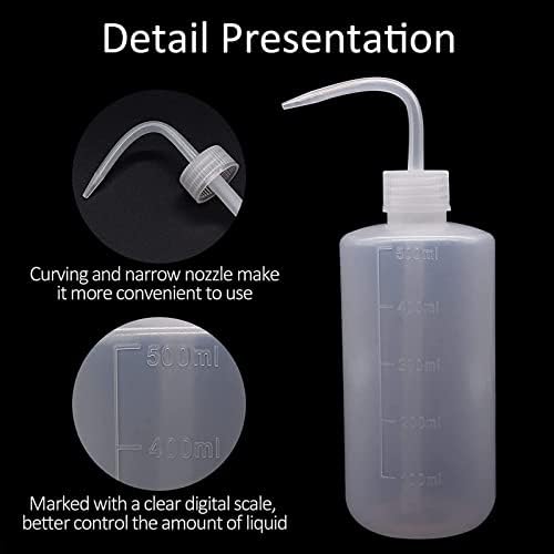 2PCS Squeeze Bottles - 500ml Tattoo Bottles Squirt Bottle