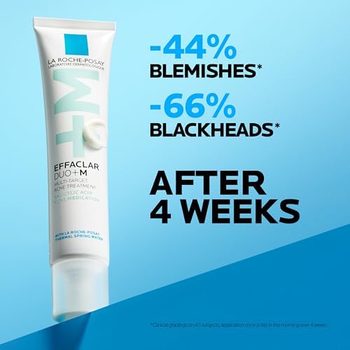 La Roche-Posay Effaclar Duo+M Salicylic Acid Acne Treatment for Face