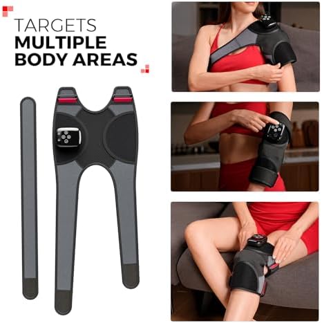 LTW Knee Massager with Heat and Red Light Therapy for Knee Pain Relief