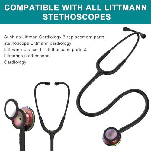 Stethoscope Ear Tips Replacement for Littmann Stethoscopes, Small/Medium