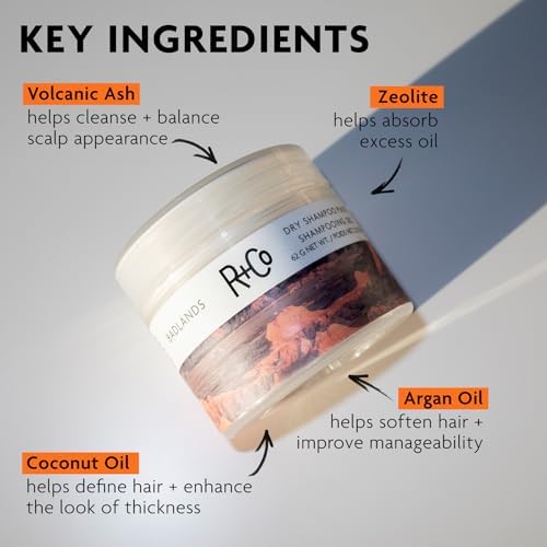 R+Co Badlands Dry Shampoo Paste, Dry Shampoo + Styling Paste
