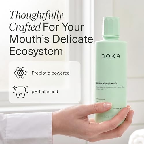 Boka Renew Liquid Mouthwash Gentle Mint & Lemongrass 16 oz 1pack