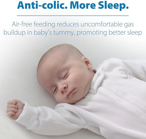 Dr. Brown's Anti-Colic Options+ Wide-Neck Baby Bottle, 9 oz, 4-Pack