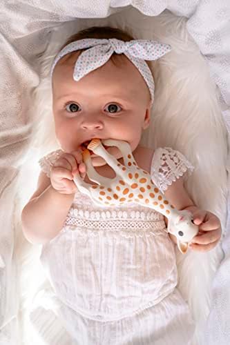 Sophie la girafe Original Teether for Babies, Natural Rubber, Soothes Sore Gums, Easy to Grip, Sensory Development, Classic Toy Since 1961