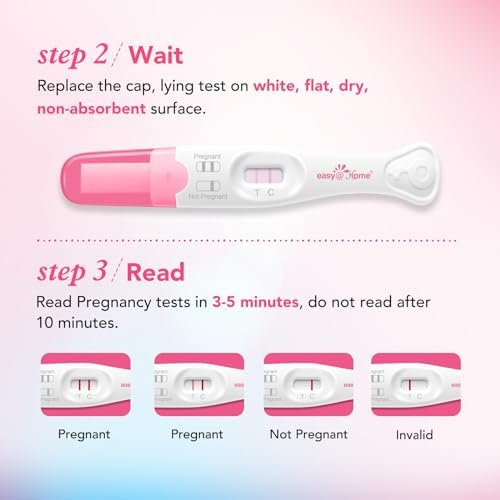 easy@Home 9 Count Pregnancy Tests: 3 Early Detection Pregnancy Sticks