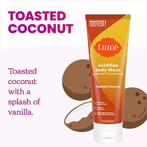 Lume Acidified Body Wash - 8.5 oz (Toasted Coconut)