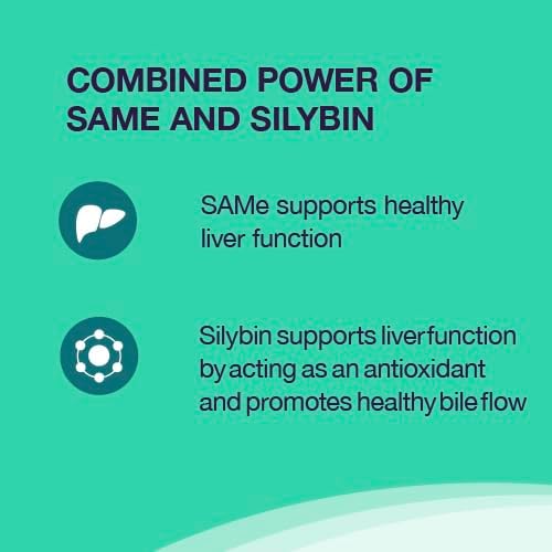 Nutramax Denamarin Liver Supplement for Dogs, Chewable Tablets, 30ct | Liver Support for Dogs, contains S-Adenosylmethionine (SAMe) + Milk Thistle Silybin, All Ages & Sizes, Chewable Tablets