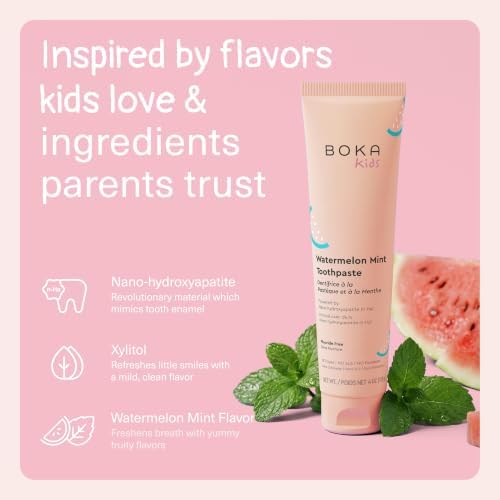 Boka Fluoride Free Toothpaste Nano Hydroxyapatite Toothpaste