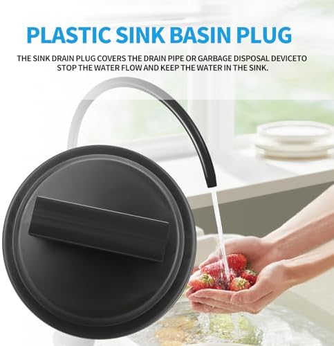 3 Inch Garbage Disposal Splash Guard with Garbage Disposal Cover for Sink