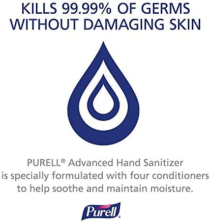 Purell ES1 Advanced Hand Sanitizer Gel Refill, 2ct x 450 mL - 4450-06-EC2PK