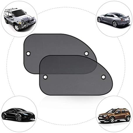Moly Magnolia 2PCS UV-Blocking Car Window Sunshades, Large