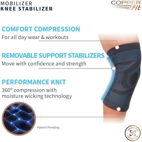 Copper Fit Mobilizer Knee Sleeve - L/XL