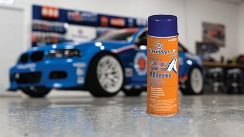 Permatex 27828 Body Shop Heavy Duty Headliner and Carpet Adhesive, 16.75 oz Aerosol Can