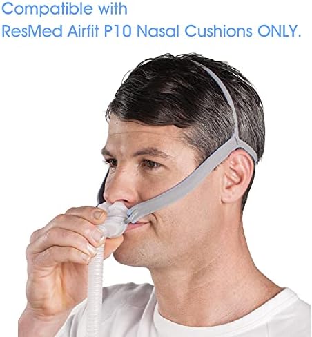 Resmed Airfit P10 Headgear Strap, Replacement CPAP Headgear, 2-Pack