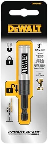 DEWALT Bit Holder, 3-in-1, Impact Ready (DWA3HLDFT)