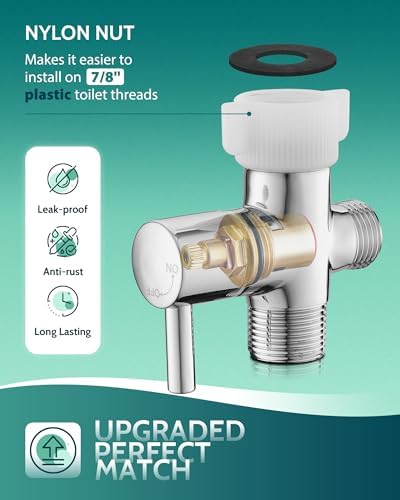 LUFEIDRA Bidet Sprayer, Adjustable Water Pressure, Muslim Shower Toilet