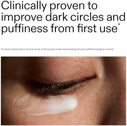 The INKEY List Caffeine Eye Cream, Reduce Eye Puffiness and Dark Circle, Blur Fine Lines, 0.5 fl oz