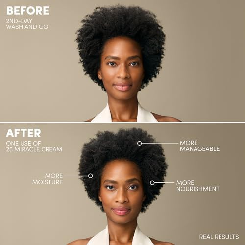 Mizani 25 Miracle Leave-In Cream – Hydrating Curl Cream For Curly Hair