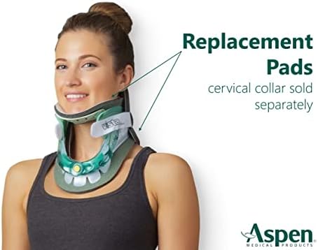 ASPEN Vista Cervical Collar Replacement Pads, Moisture-Wicking & Optimal Pressure Distribution, 984020