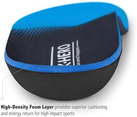 WalkHero Arch Support Inserts for Women Men, Plantar Fasciitis Relief