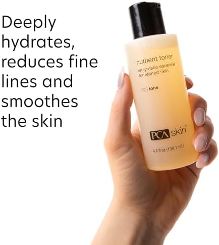 PCA SKIN Nutrient Toner, Brightening Exfoliator, 4.4 oz