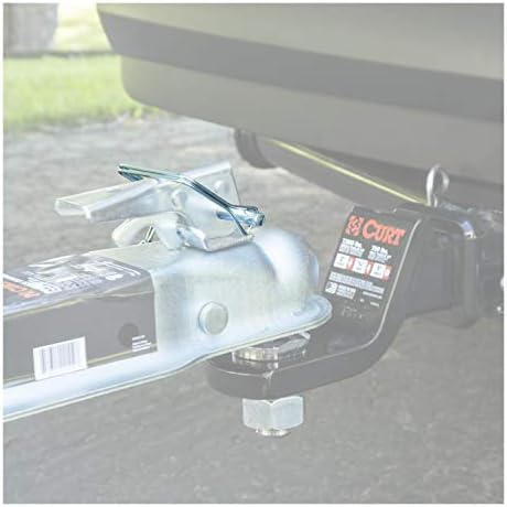 CURT 25012 Trailer Coupler Pin with 12-Inch Chain, 1/4-Inch Diameter x 2-3/4-Inch Long