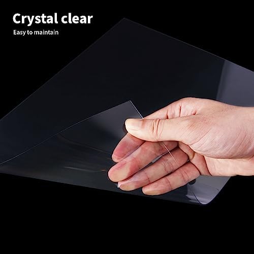 Art3d Plexiglass Sheets, Clear & Flexible, 5-Pack of 8 x 10"