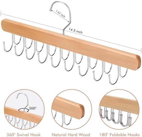 NECAMOCU 2 Pack Bra Hanger for Closet Organizer, Premium Tank Top Hangers