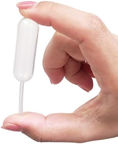 Cupcakes Pipettes 100PCS 4ml Clear Plastic Transfer Liquid Dropper Pipettes